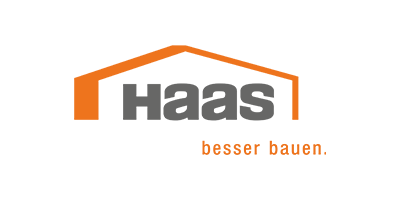 Kunden_Haas-Fertigbau-GmbH_400x200 Sie sehen das Logo von Haas Fertigbau GmbH