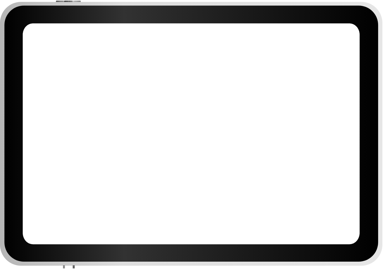 MockupTablet_WBT Sie sehen ein Mock-up von einem Tablet.