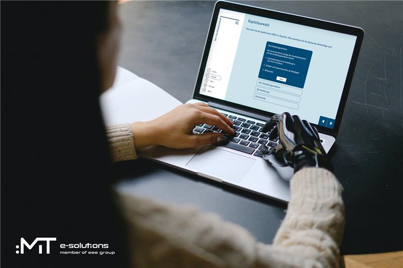 Blogbeitrag zu Autorentools und E-Learning Kurs für Beeinträchtigungen