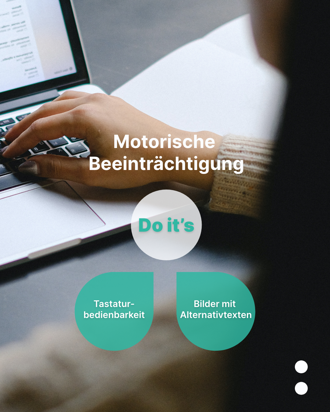 Lernen mit motorischer Beeinträchtigung - Do's & Dont's