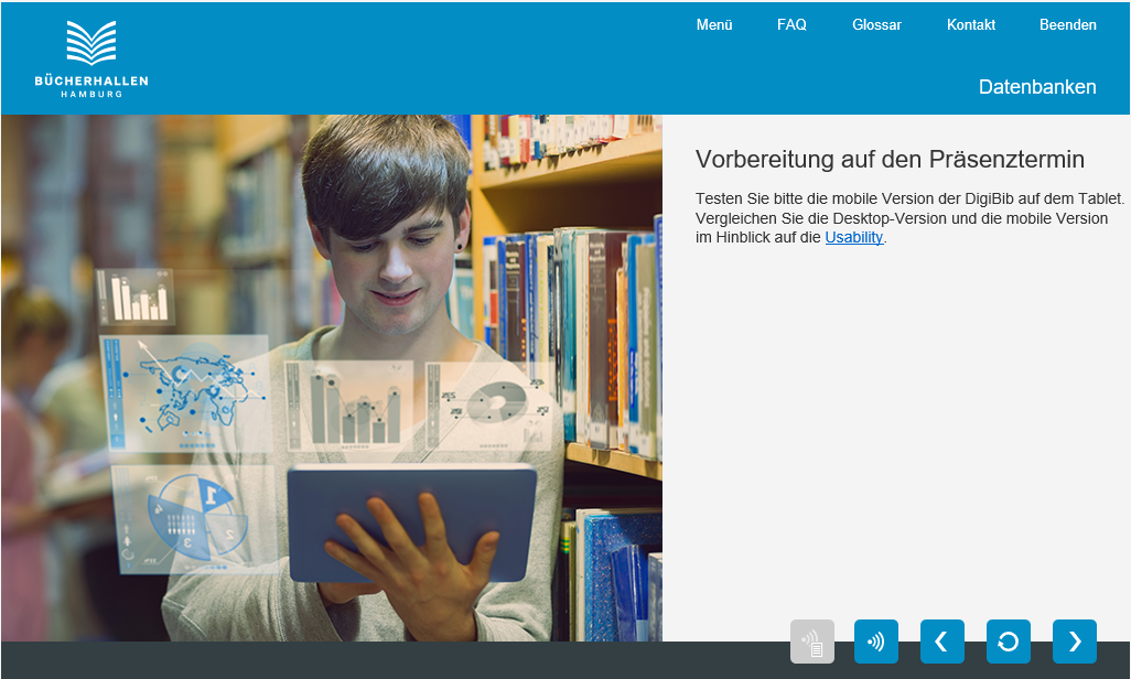 Moderne Weiterbildung für die Bücherhallen Hamburg