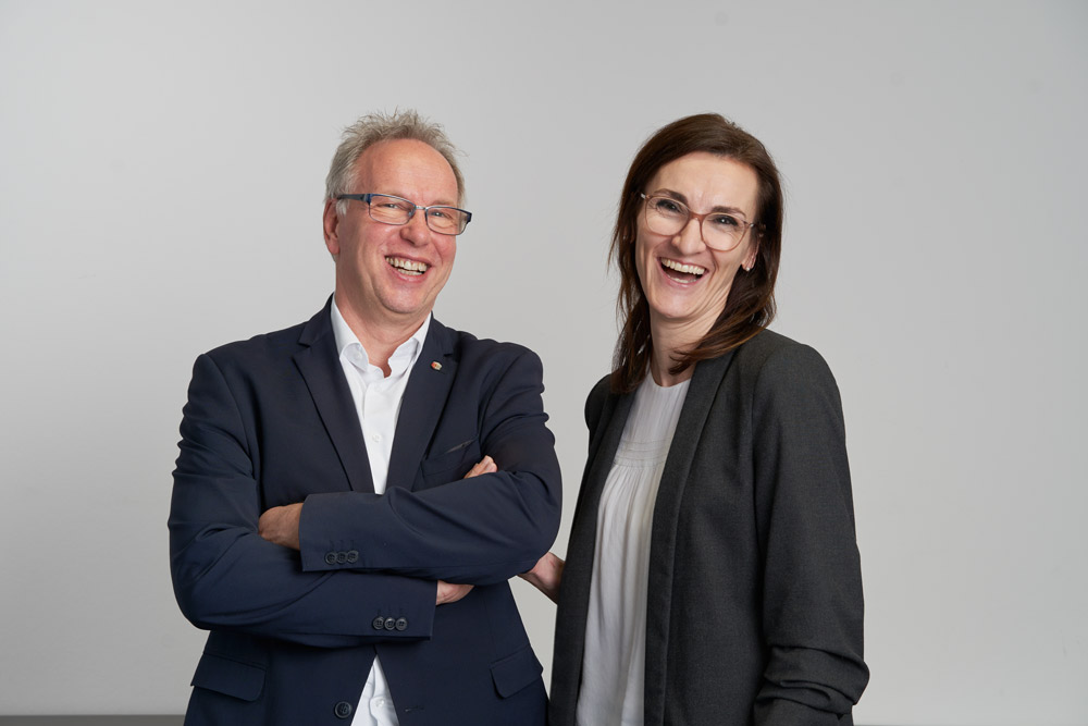 Unsere Geschäftsführung Wolfgang Schaffer und Irmgard Hoislbauer