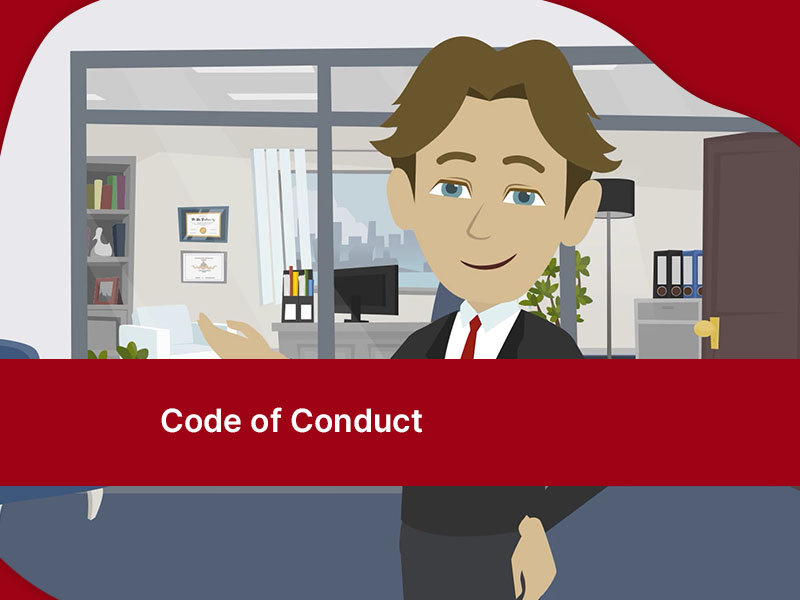 E-Learning Kurs für Mitarbeiter zu "Code of Conduct"