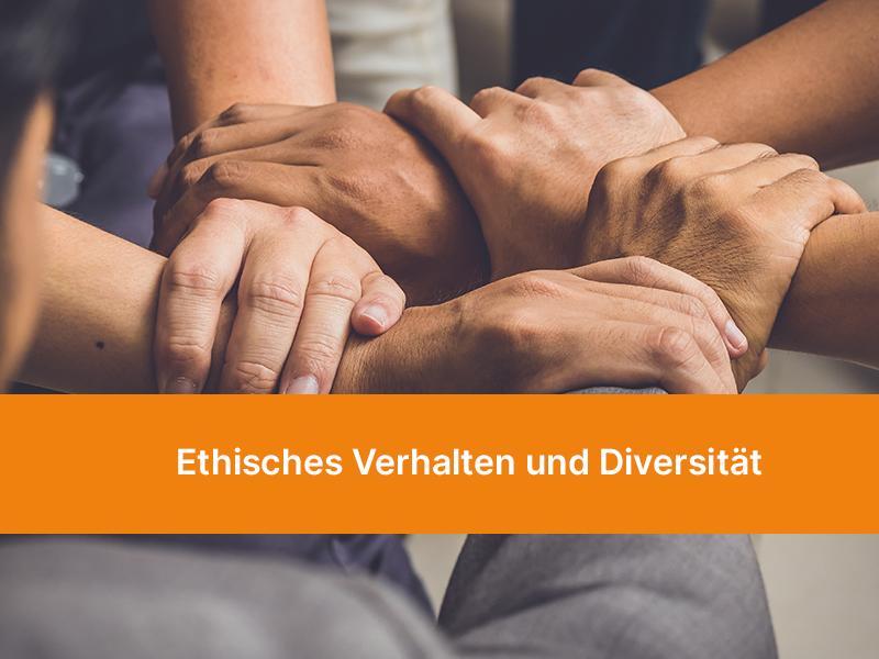 E-Learning-Kurs für Mitarbeiter zum Thema "Ethisches Verhalten und Diversität"