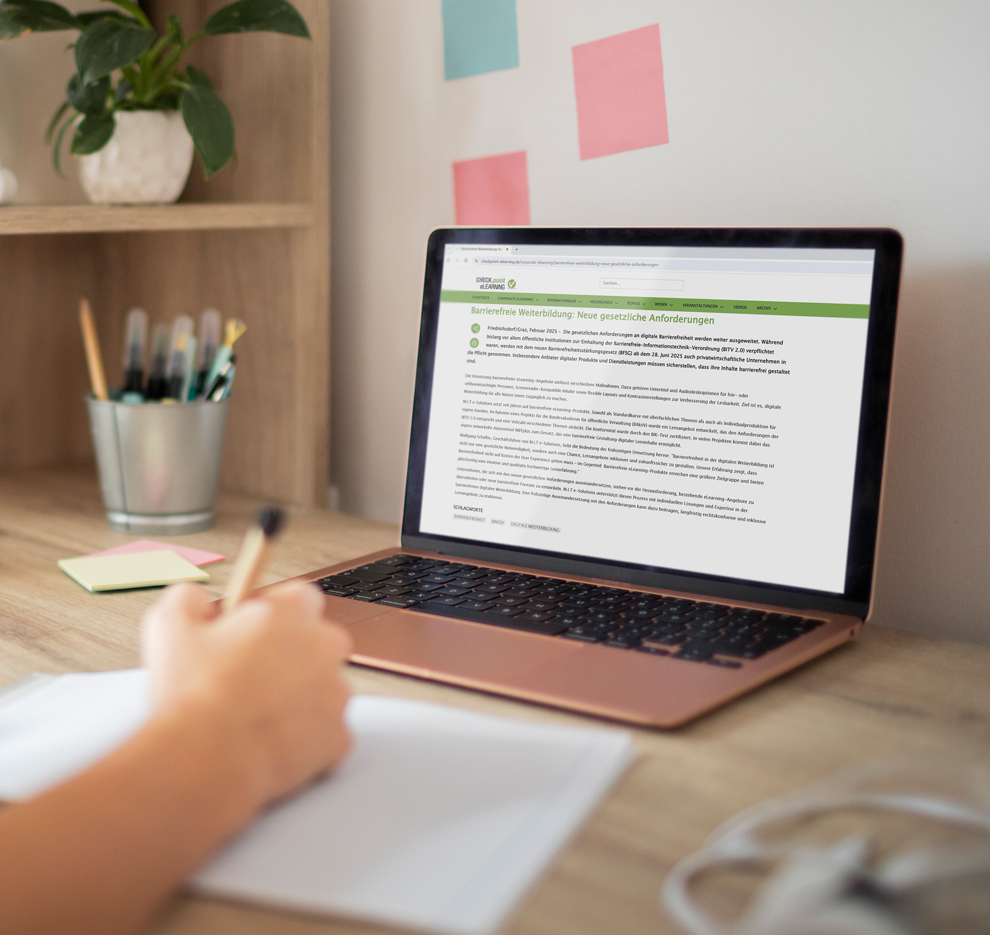 Barrierefreie Weiterbildung: Neue gesetzliche Anforderungen 25 Pressemitteilung "Barrierefreie Weiterbildung: Neue gesetzliche Anforderungen"