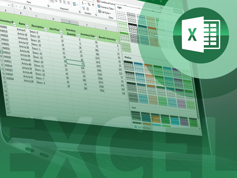 E-Learning Kurs zum Thema Microsoft Excel 2024 | Datenbearbeitung und Datenmanagement