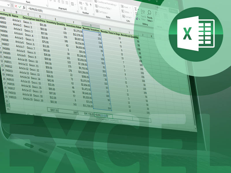 E-Learning Kurs zum Thema Microsoft Excel 2024 | Funktionen und Kalkulationen