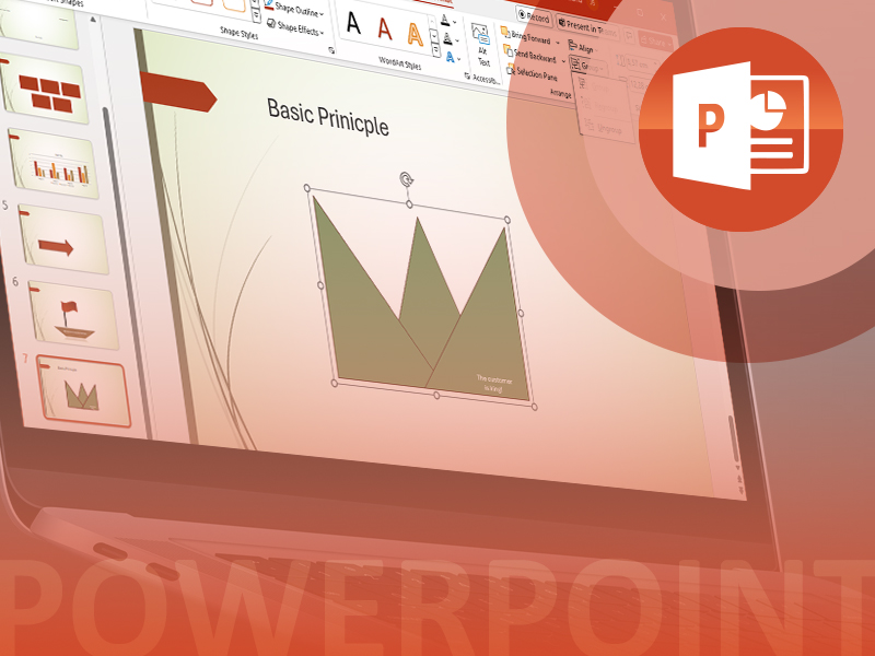 E-Learning Kurs zum Thema Microsoft PowerPoint 2024 | Erstellen und Verwenden einfacher grafischer Elemente