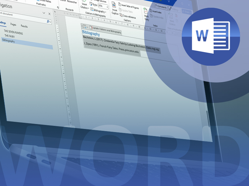 E-Learning Kurs zum Thema Microsoft Word 2024 | Arbeiten mit umfangreichen Dokumenten