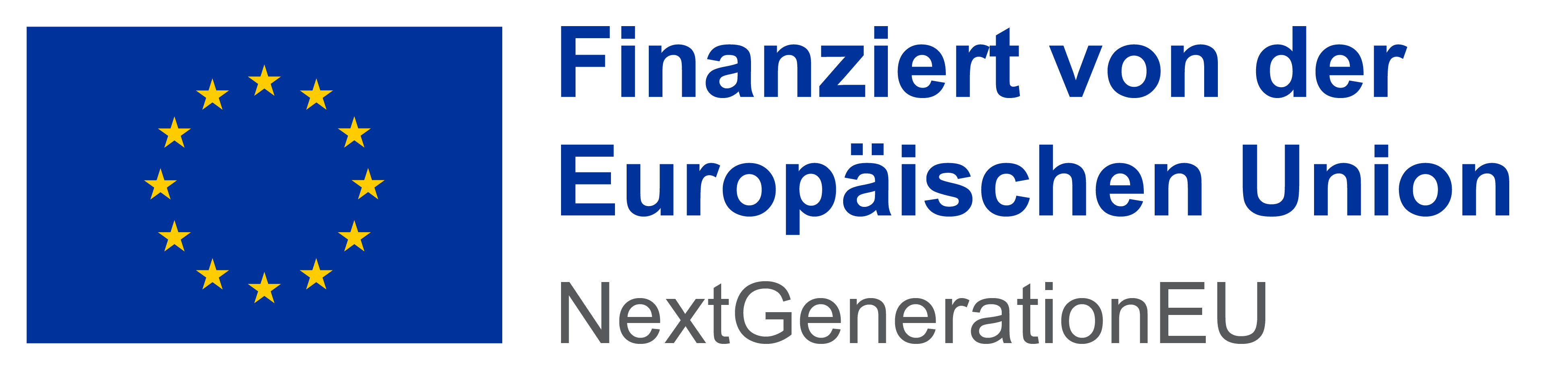 Siegel „Finanziert von der Europäischen Union – NextGenerationEU“ Siegel "Finanziert von der Europäischen Union - NextGenerationEU"