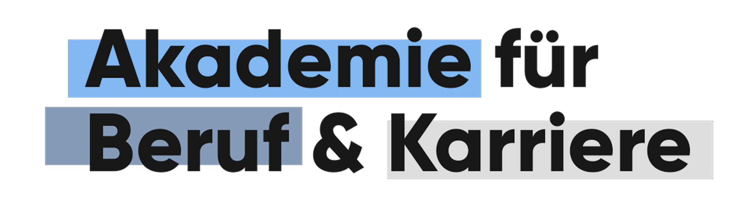 Unser Kunde: Akademie für Beruf & Karriere