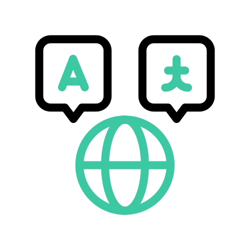 Mehrsprachige Inhalte unserer E-Learning Kurse Mehrsprachige Inhalte unserer Online-Kurse