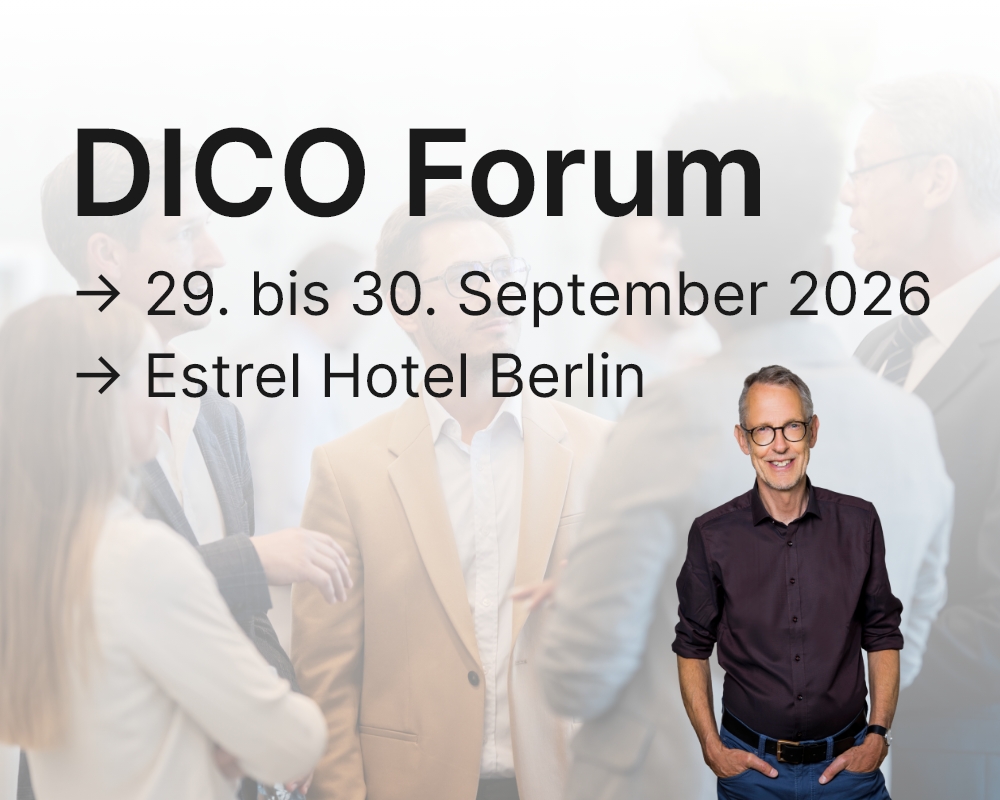 Treffen Sie uns am DICO Forum 2026