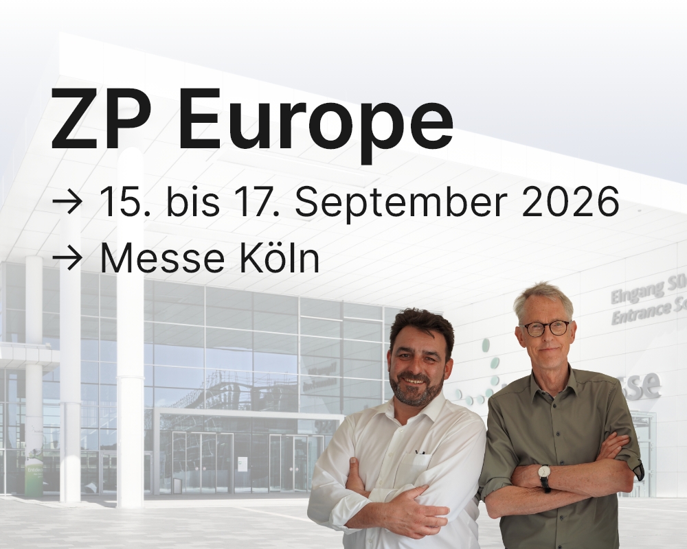 Treffen Sie uns auf der ZP Europe - Europas führendem HR-Expo-Event!