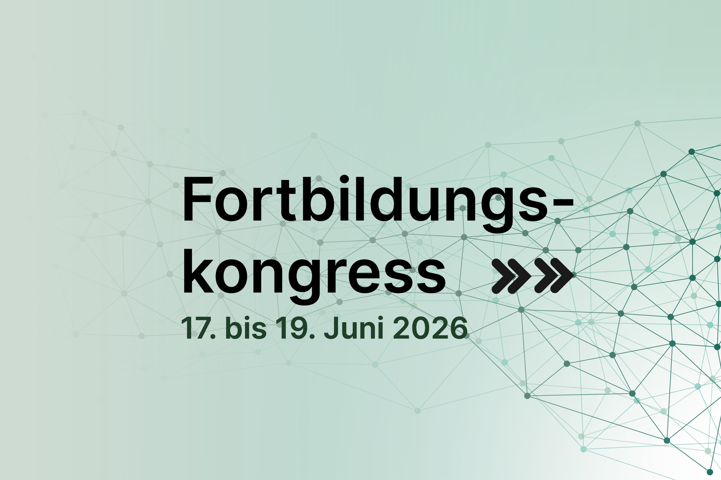 Fortbildungskongress 2026 3 Wir sind zu Gast beim Fortbildungskongress 2026
