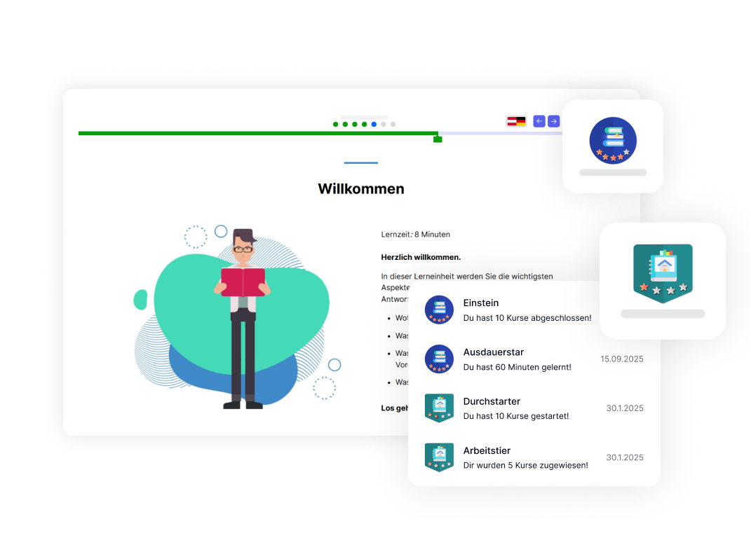 Unser LMS SITOS X als Learning Experience Platform (LXP)