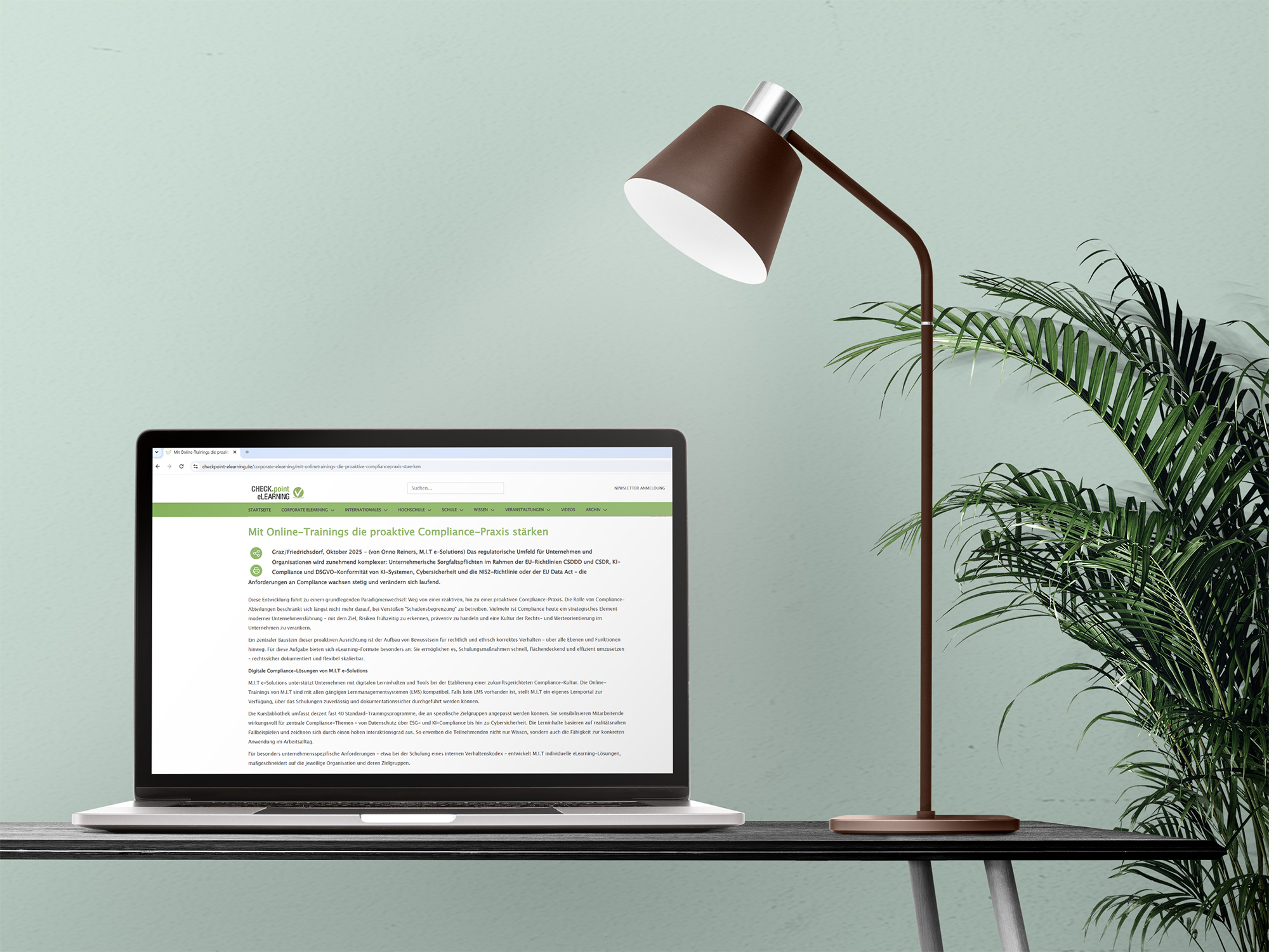 Mit Online-Trainings die proaktive Compliance-Praxis stärken 19 Pressemitteilung "Mit Online-Trainings die proaktive Compliance-Praxis stärken"