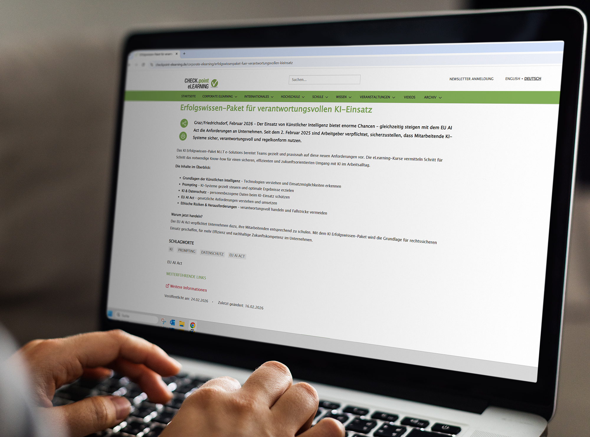 Erfolgswissen-Paket für verantwortungsvollen KI-Einsatz 9 Pressemitteilung "Erfolgswissen-Paket für verantwortungsvollen KI-Einsatz"